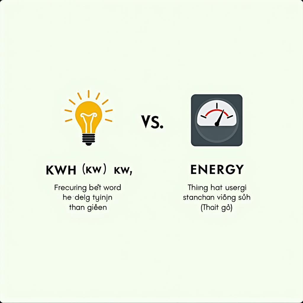 Phân biệt công suất điện (kW) và điện năng tiêu thụ (kWh) giúp bạn hiểu cách tính tiền điện hàng tháng.