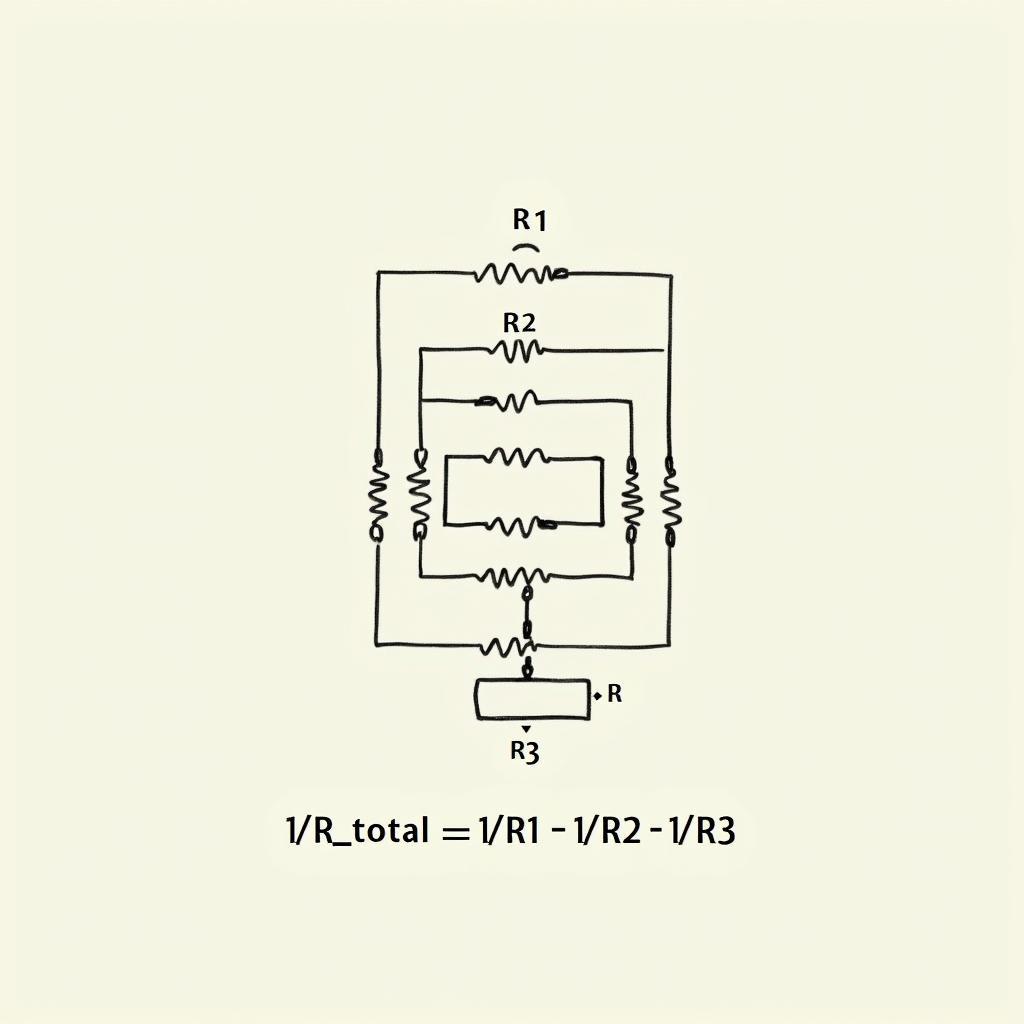So do mach dien gom cac dien tro mac song song cach tinh tong